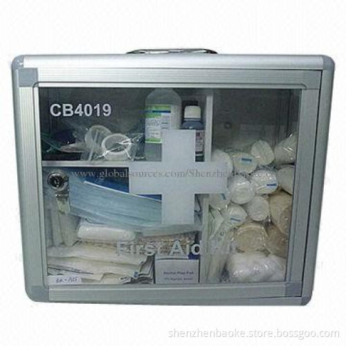 Corporate Medical Portable First-aid Kit with Aluminum Alloy